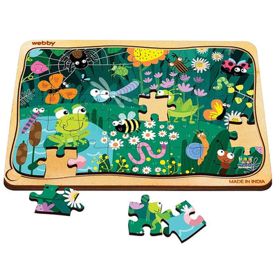 Amazing Bugs Wooden Jigsaw Puzzle (40 Pieces)