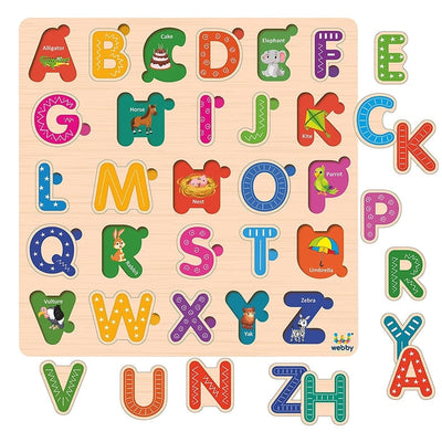 Alphabets Montessori Educational Pre-School Puzzle Board