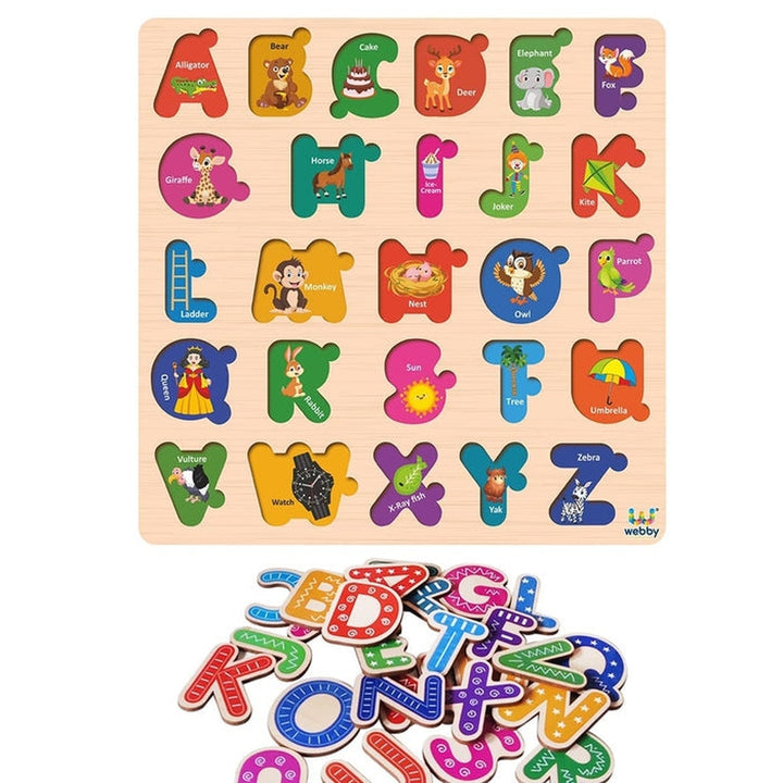 Alphabets Montessori Educational Pre-School Puzzle Board