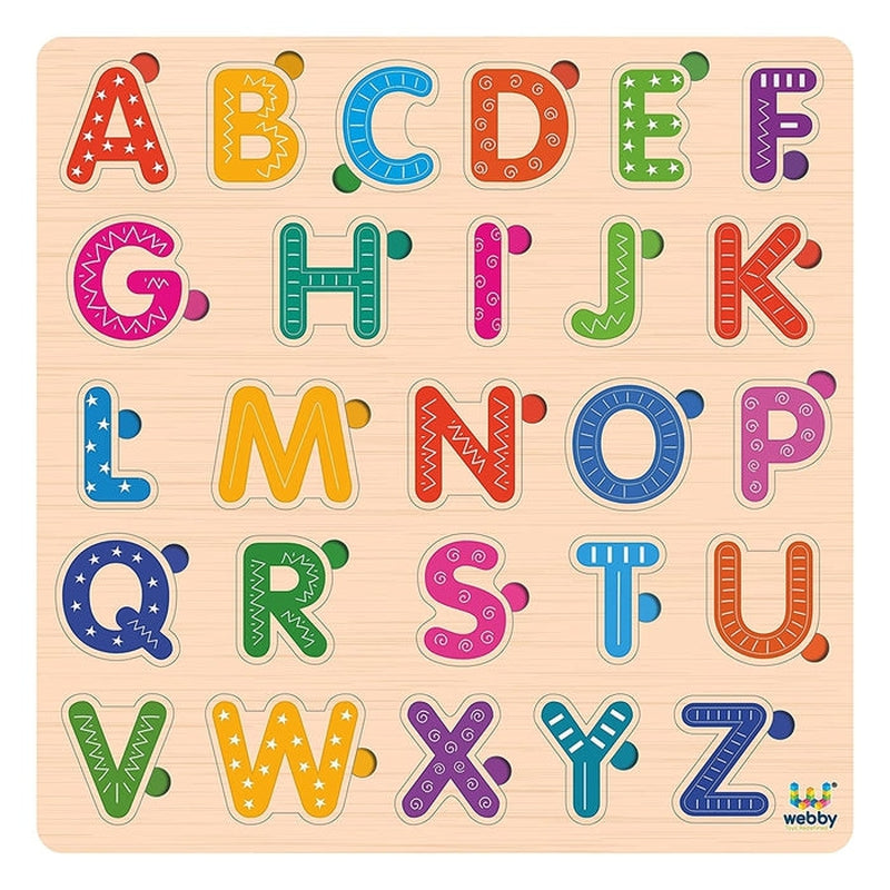 Alphabets Montessori Educational Pre-School Puzzle Board