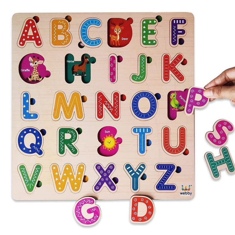 Alphabets Montessori Educational Pre-School Puzzle Board