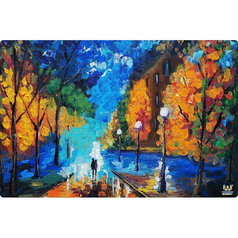 Dating Tonight Wooden Jigsaw Puzzle 1000 Pieces, Multicolor