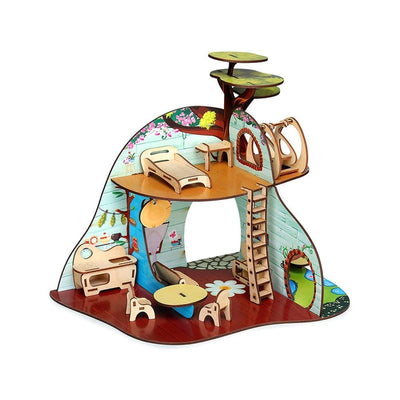 Tree Troopers A Forest Hideout All Side Play Doll House