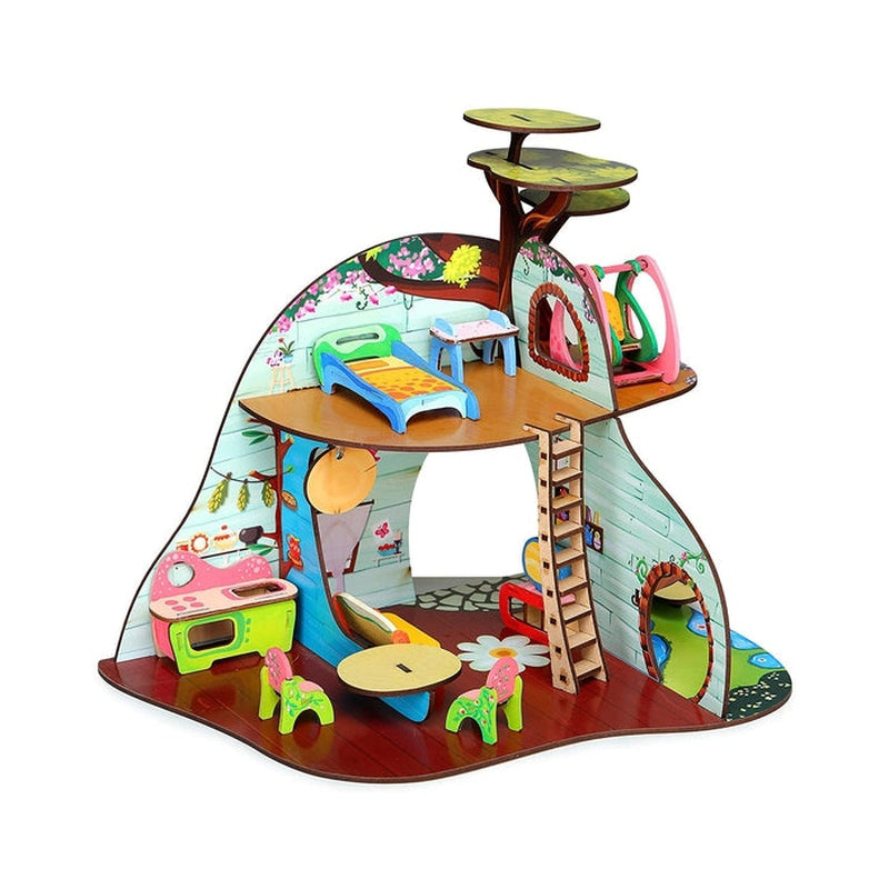 Tree Troopers A Forest Hideout All Side Play Doll House