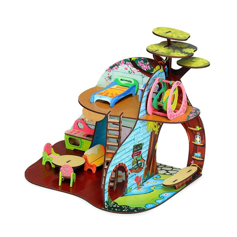 Tree Troopers A Forest Hideout All Side Play Doll House