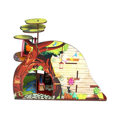 Tree Troopers A Forest Hideout All Side Play Doll House