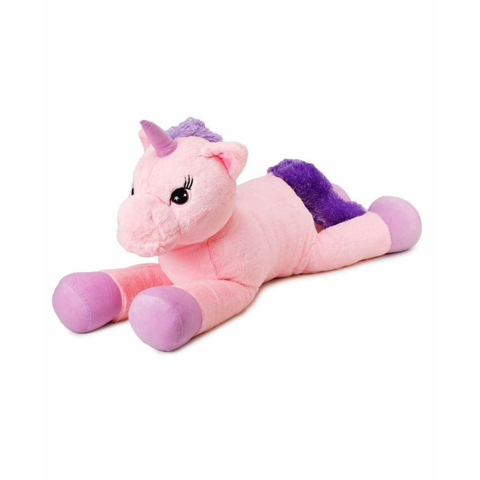 100cm Soft & Funny Unicorn Plush Stuffed Toy - Big Size (6 Months - 7 Years) | Pink