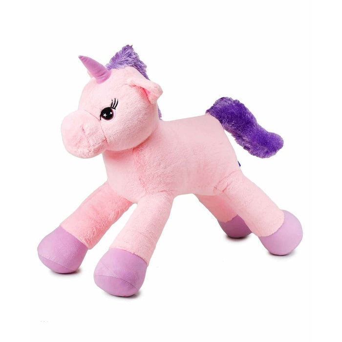 100cm Soft & Funny Unicorn Plush Stuffed Toy - Big Size (6 Months - 7 Years) | Pink