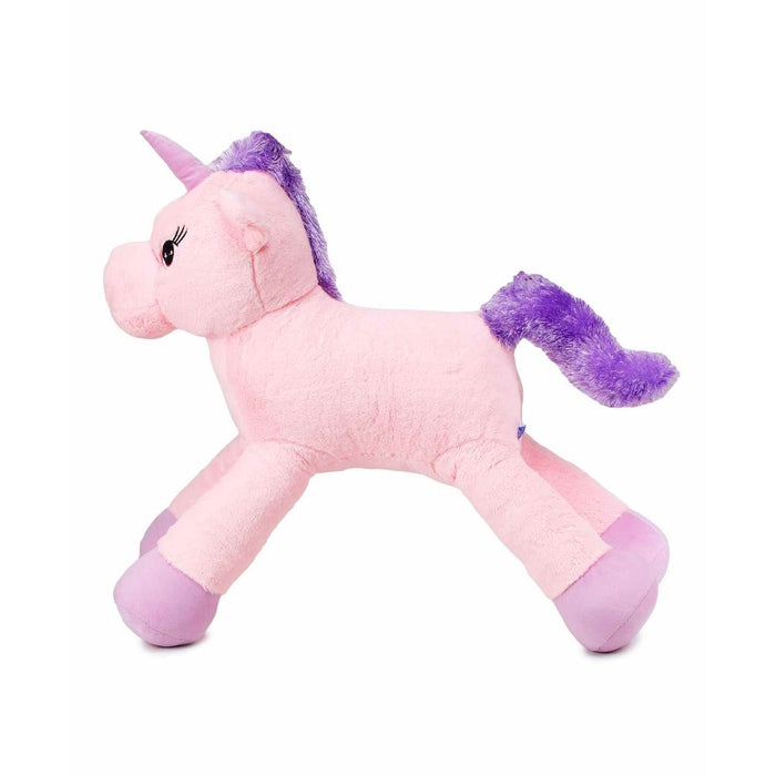 100cm Soft & Funny Unicorn Plush Stuffed Toy - Big Size (6 Months - 7 Years) | Pink