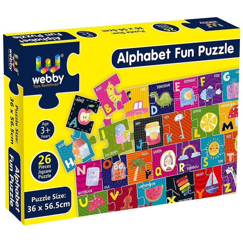 Alphabets Floor Puzzle (26 Pieces) Multicolour