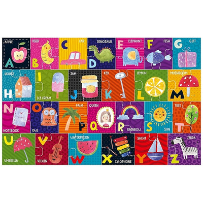 Alphabets Floor Puzzle (26 Pieces) Multicolour