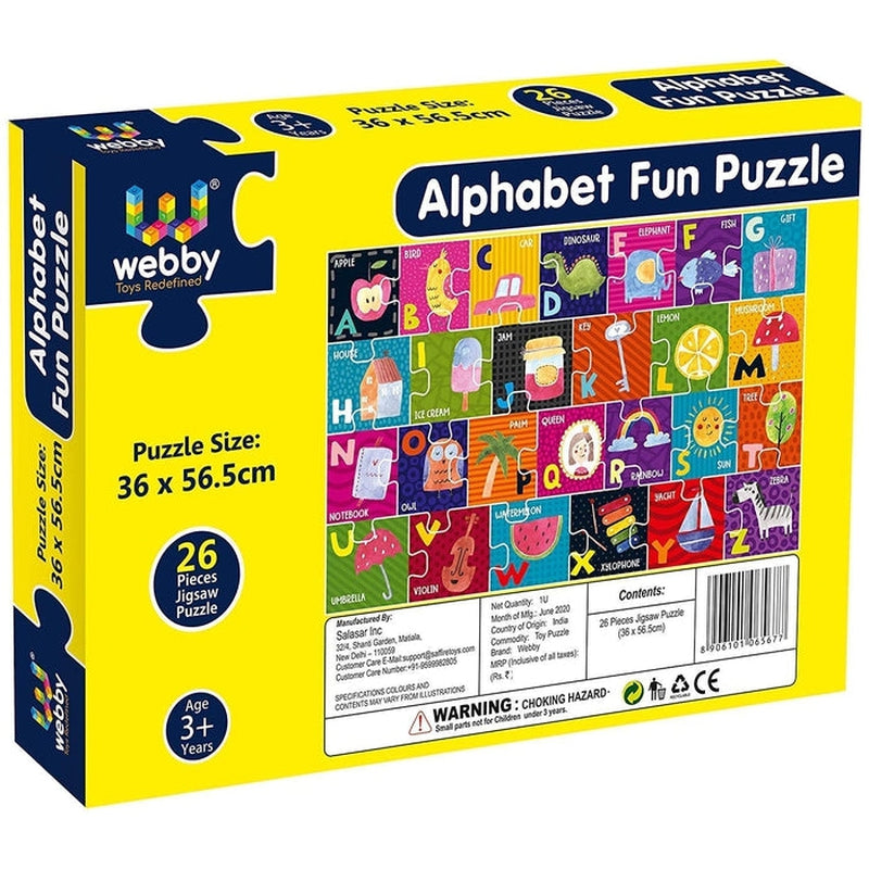 Alphabets Floor Puzzle (26 Pieces) Multicolour