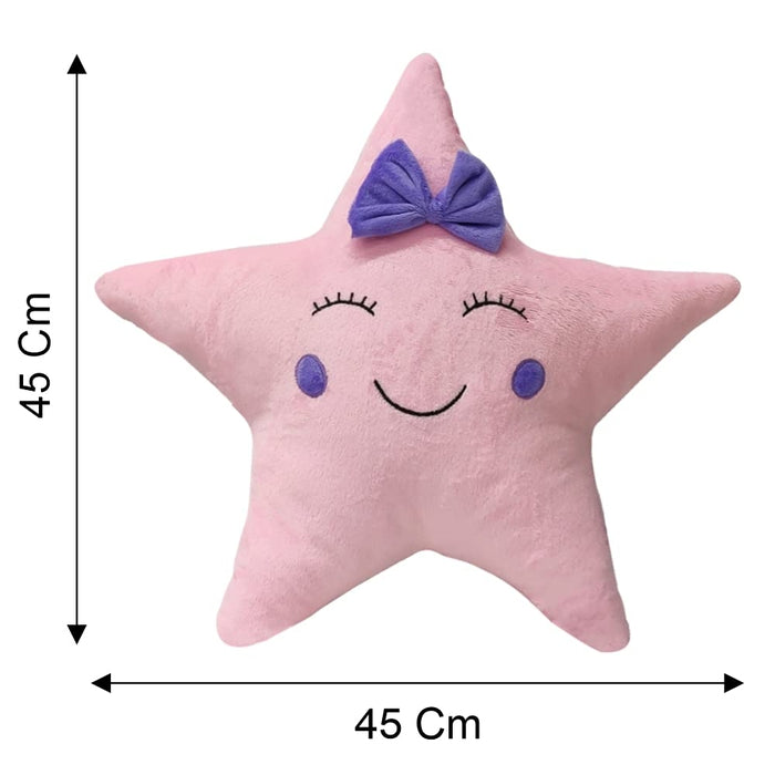 Plush Cute Star Soft Toy - 45 cm (6 Months - 7 Years) | Purple