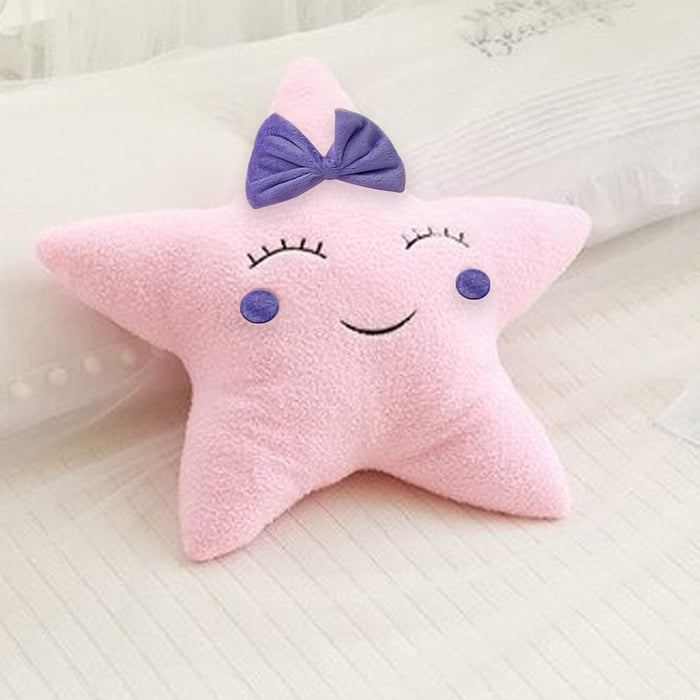 Plush Cute Star Soft Toy - 45 cm (6 Months - 7 Years) | Purple