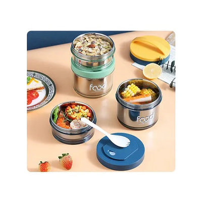 Traveler Stainless Steel Lunch Box Double Decker -Assorted Colors