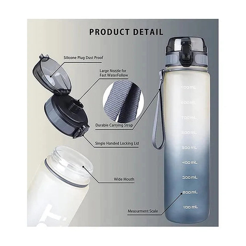 Unbreakable Water Bottle - 1000 ml