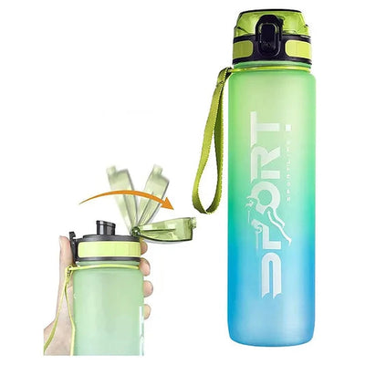 Unbreakable Water Bottle Blue Green - 1000 ml