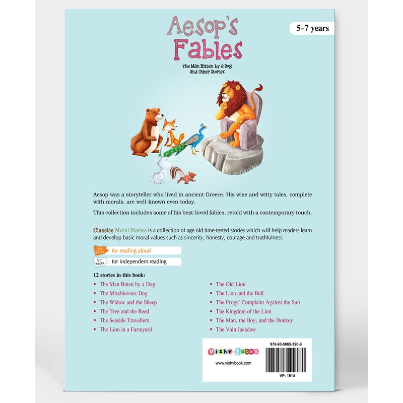 Aesop's Fable-4 Story Book