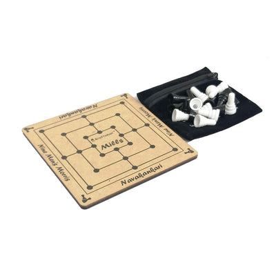 Nine Men's Morris | Navakankari | Daadi | Mills Travel Board Game