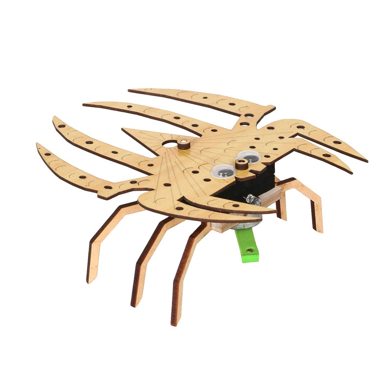 3D spider with jute