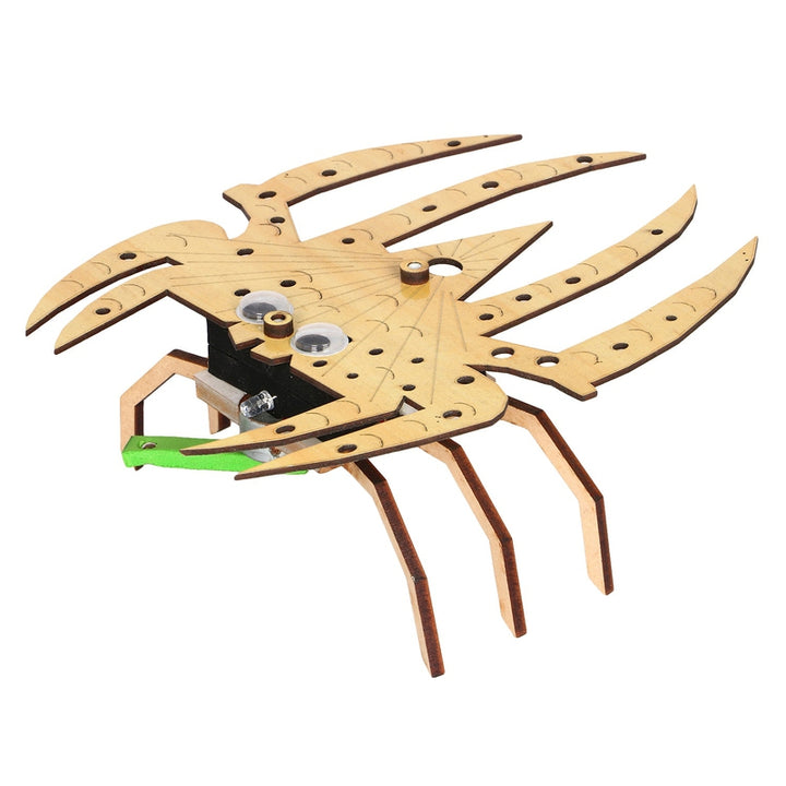 3D spider with jute