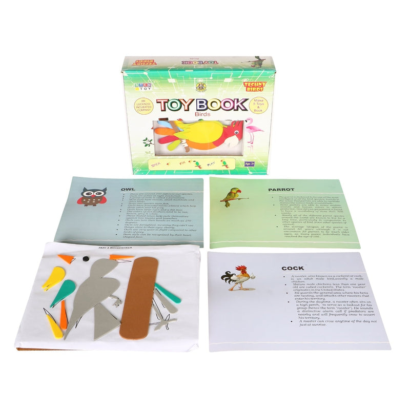 Toy Book DIY Kit  Birds
