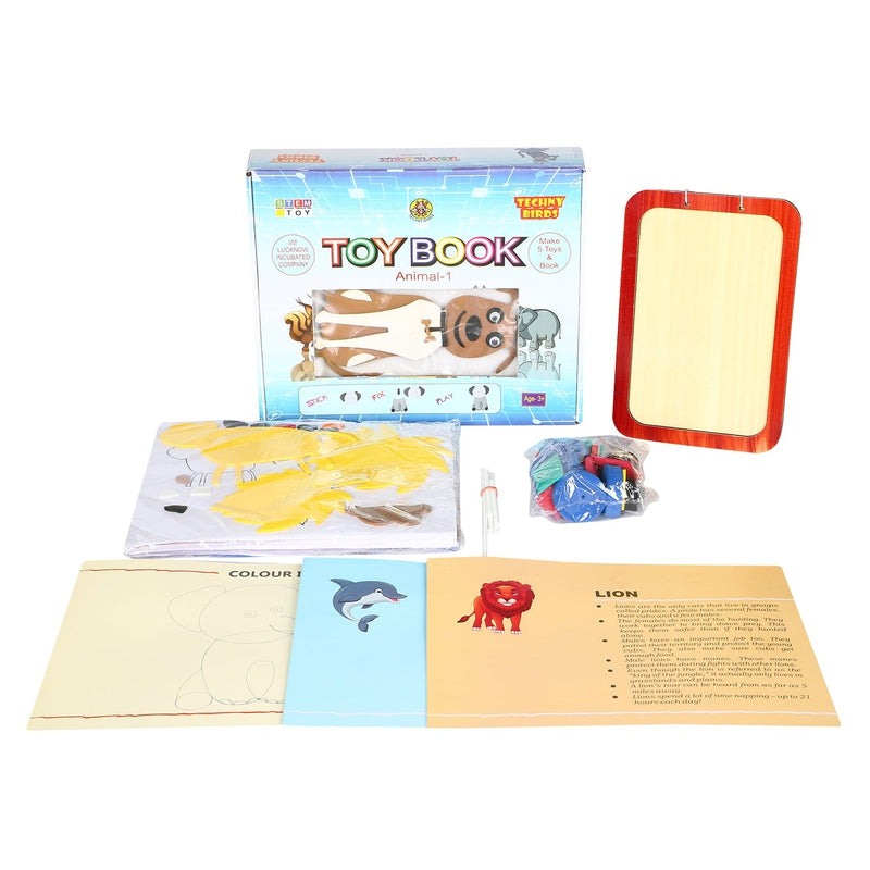 Toy Book DIY Kit  Animals 1