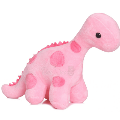 Soft Toy Dinosaur Plush Stuffed Animal (30 Cms, Pink)