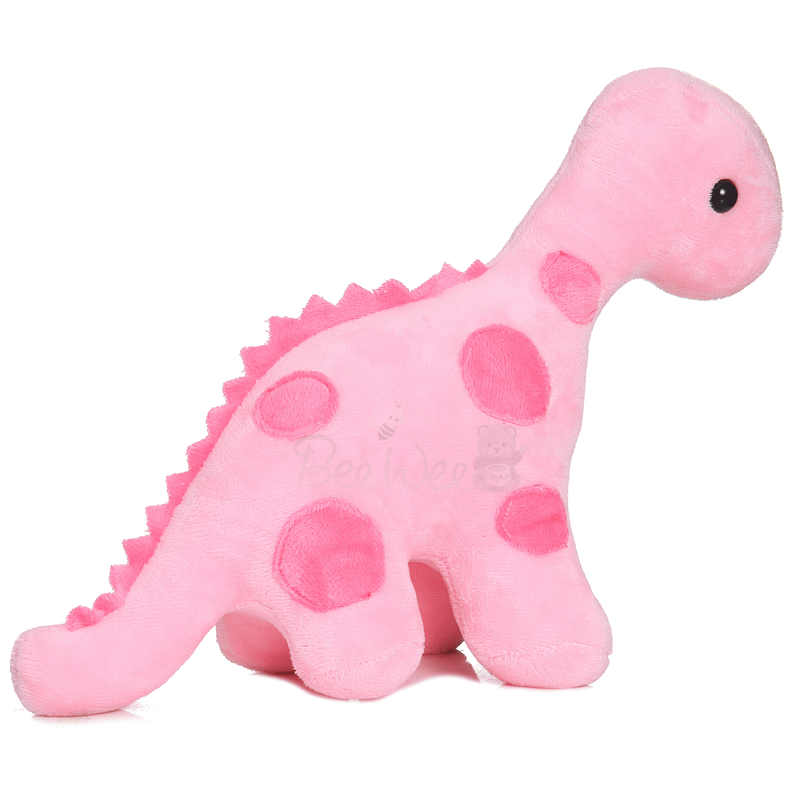 Soft Toy Dinosaur Plush Stuffed Animal (30 Cms, Pink)