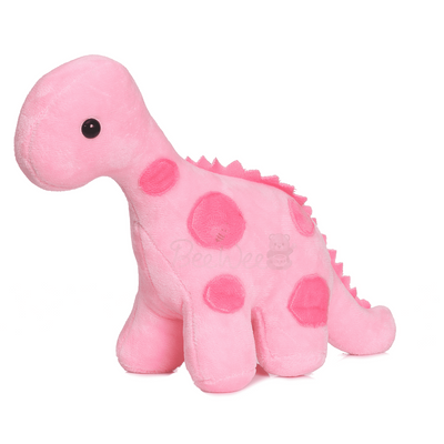 Soft Toy Dinosaur Plush Stuffed Animal (30 Cms, Pink)
