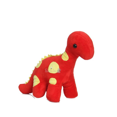 Soft Toy Dinosaur Plush Stuffed Animal (30 Cms, Red)