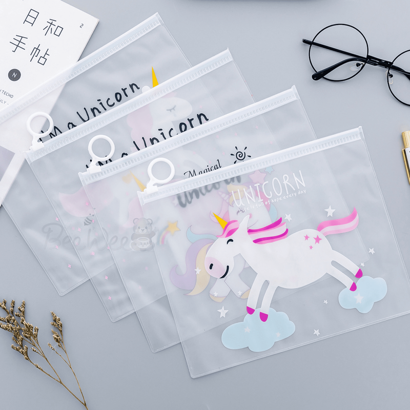 Unicorn Pencil Pouch Stationery Organiser (Pack of 6)