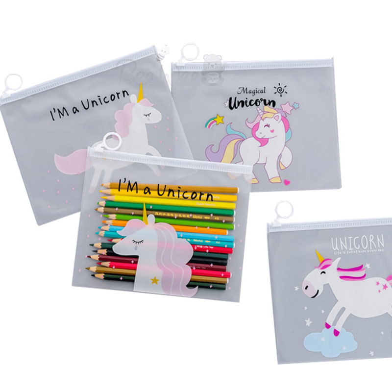 Unicorn Pencil Pouch Stationery Organiser (Pack of 6)