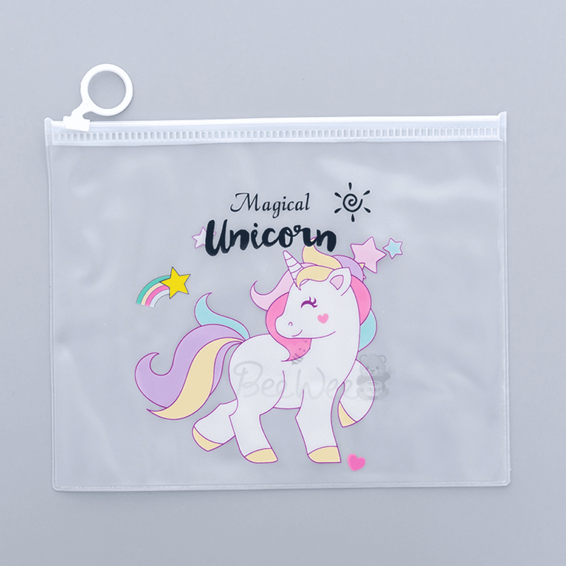 Unicorn Pencil Pouch Stationery Organiser (Pack of 6)