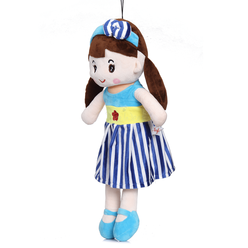 Plush Super Soft Toy for Girls (Cute Doll 40 Cms, Blue)