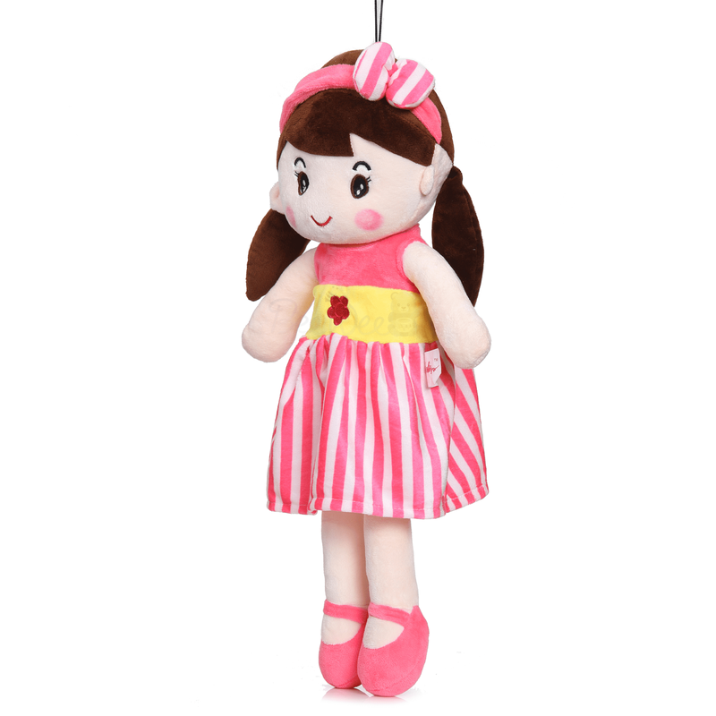 Plush Super Soft Toy for Girls (Cute Doll 60 Cms, Dark Pink)