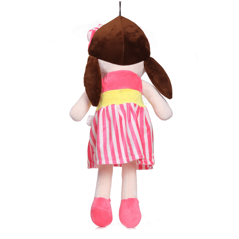 Plush Super Soft Toy for Girls (Cute Doll 60 Cms, Dark Pink)