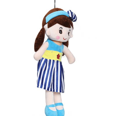 Plush Super Soft Toy for Girls (Cute Doll 60 Cms, Blue)