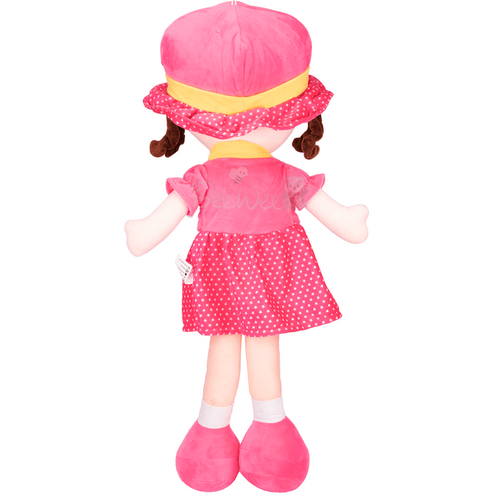 Plush Cute Super Soft Toy for Girls (Winky Doll 40 Cms, Pink)