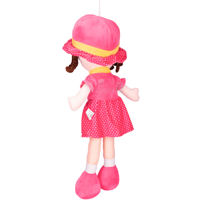 Plush Cute Super Soft Toy for Girls (Winky Doll 40 Cms, Pink)