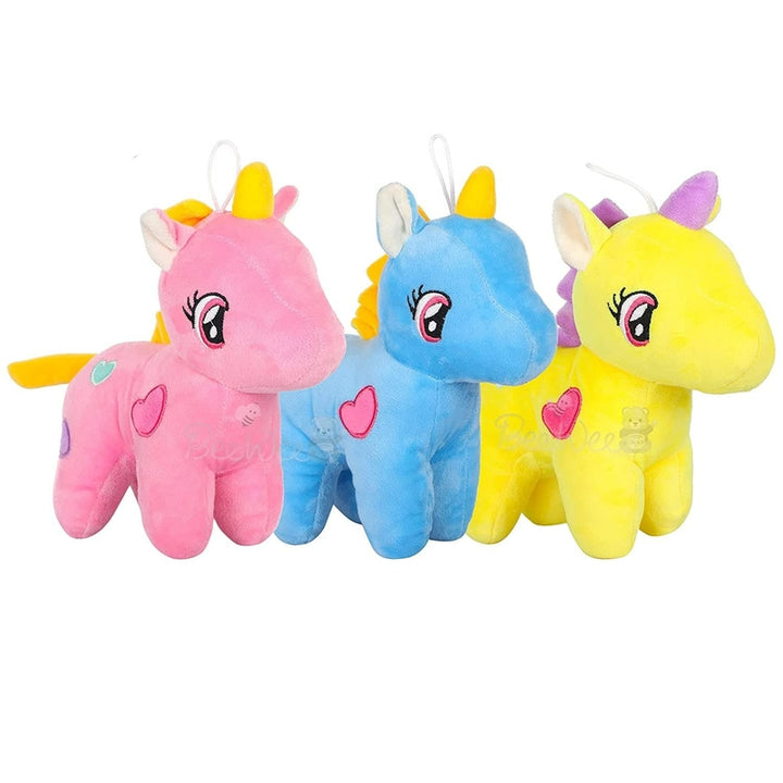 25 cm Soft Plush Stuffed Animal - Fairy Unicorn (6 Months - 7 Years) | Pink