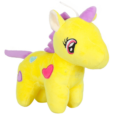 Soft Plush Stuffed Animal (Fairy Unicorn, 25 Cms, Yellow)