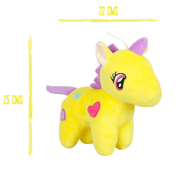 25 cm Soft Plush Stuffed Animal - Fairy Unicorn (6 Months - 7 Years)