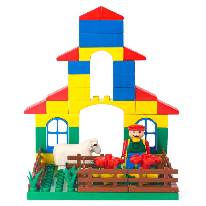 Kinder Blocks Farm House (Building Blocks Set)