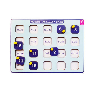 Number Activity Puzzle Game (12 Pieces)