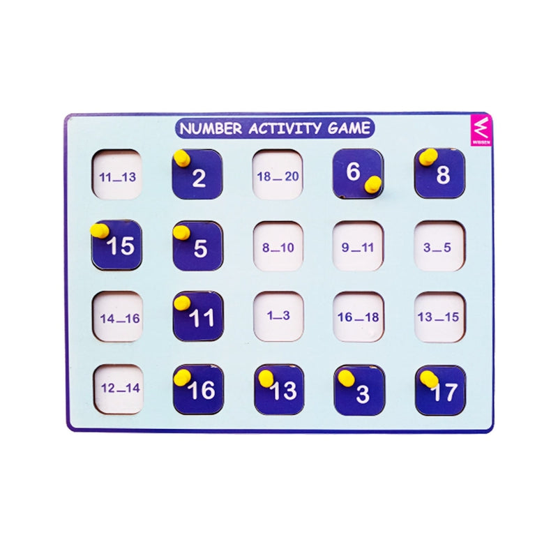 Number Activity Puzzle Game (12 Pieces)