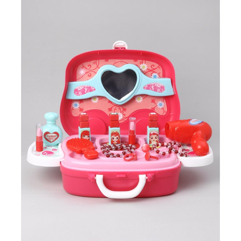 Toy Cloud Beauty Set Fashion Accessories Kit (Pretend Play Set) - 19 Pieces
