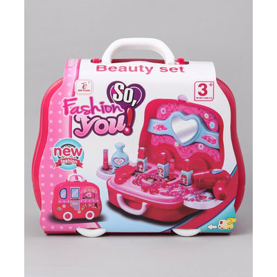 Toy Cloud Beauty Set Fashion Accessories Kit (Pretend Play Set) - 19 Pieces
