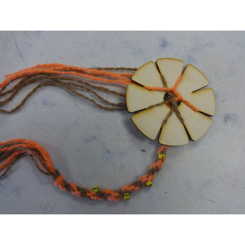 Lucet knitting fork & Kumihimo braiding flower tools - DIY Rakhi/ Frie –  toyroom
