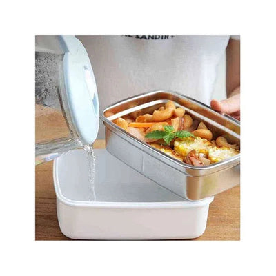 Stainless Steel Single Compartment Insulated Lunch Box